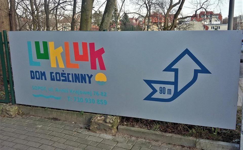 Dom Goscinny Luklukソポト エクステリア 写真